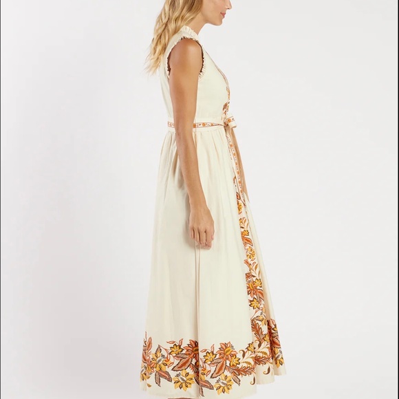 NWT Jude Connally Sleeveless Constance Maxi Dress Size Medium - Picture 2 of 15